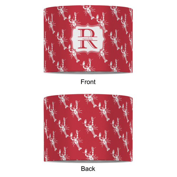 Crawfish 8" Drum Lampshade - APPROVAL (Fabric)