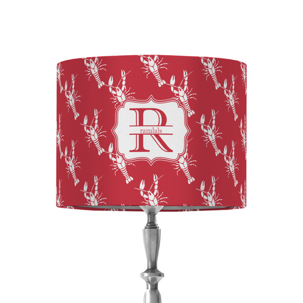 Custom Crawfish 8" Drum Lamp Shade - Fabric (Personalized)