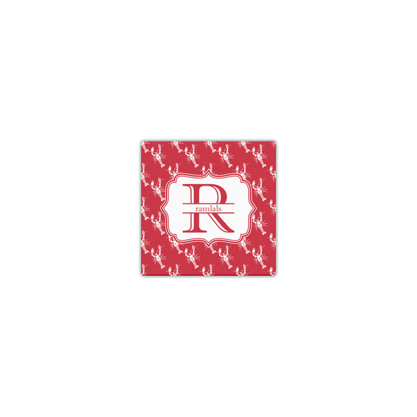 Crawfish 8x8 - Canvas Print - Front View