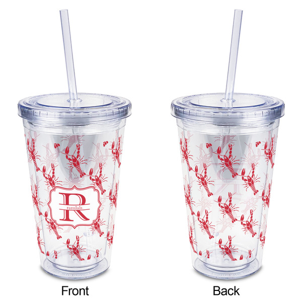 Crawfish Acrylic Tumbler - Full Print - Approval