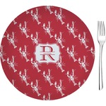 Crawfish 8" Glass Appetizer / Dessert Plates - Single or Set (Personalized)