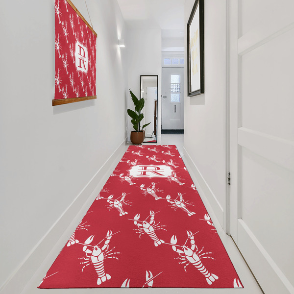 Crawfish Area Rug Sizes - In Context (vertical)