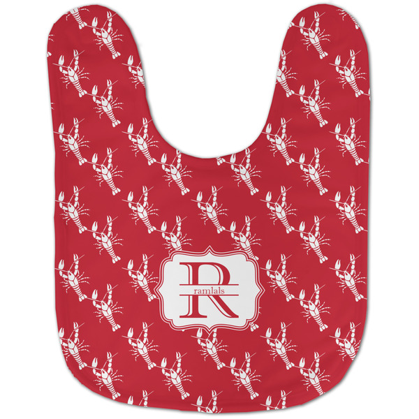 Crawfish Baby Bib - AFT flat