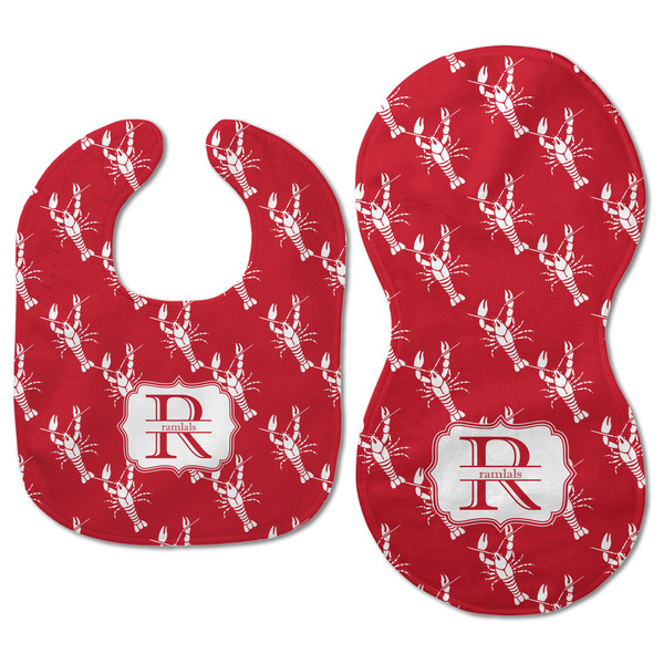 Crawfish Baby Bib & Burp Set - Approval (new bib & burp)