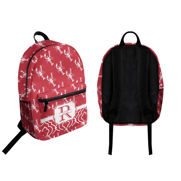 Crawfish Backpack front and back - Apvl