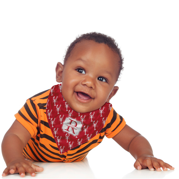 Crawfish Bandana Bib - (Lifestyle 1 boy)