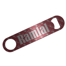Crawfish Bar Bottle Opener - Silver w/ Name and Initial