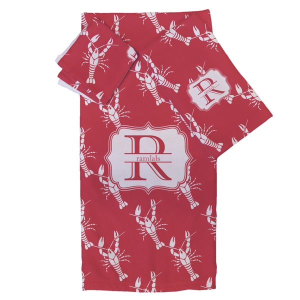 Custom Crawfish Bath Towel Set - 3 Pcs (Personalized)