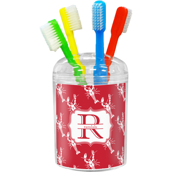 Custom Crawfish Toothbrush Holder (Personalized)