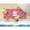 Crawfish Beach Towel Lifestyle