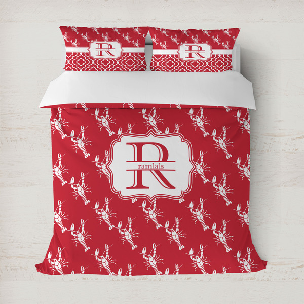 Custom Crawfish Duvet Cover (Personalized)