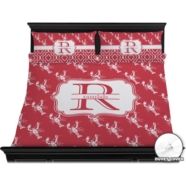 Crawfish Bedding Set (King) - Duvet