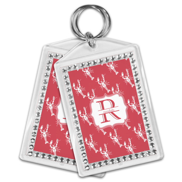 Crawfish Bling Keychain - MAIN