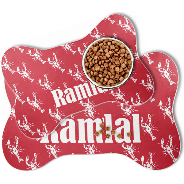 Crawfish Bone Shaped Dog Mats - MAIN