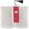 Crawfish Bookmark with tassel - In book