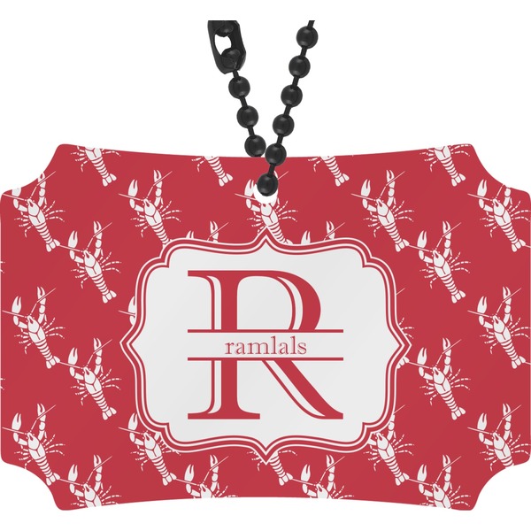 Custom Crawfish Rear View Mirror Ornament (Personalized)