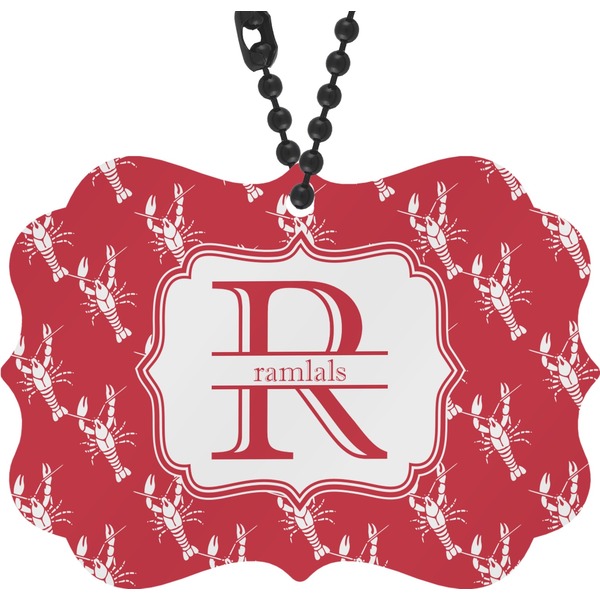 Custom Crawfish Rear View Mirror Charm (Personalized)