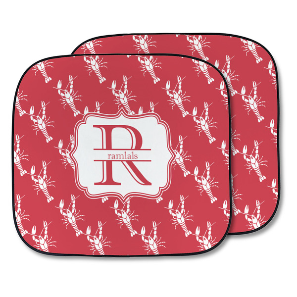Custom Crawfish Car Sun Shade - Two Piece (Personalized)