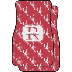Crawfish Car Floor Mats (Front Seat) (Personalized)