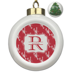 Crawfish Ceramic Ball Ornament - Christmas Tree (Personalized)