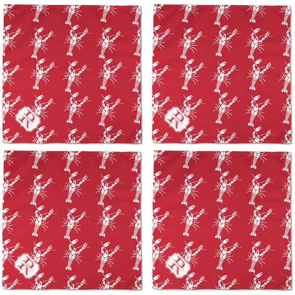 Crawfish Cloth Napkins - Personalized Dinner (APPROVAL) Set of 4