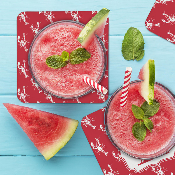 Crawfish Coaster Set - LIFESTYLE