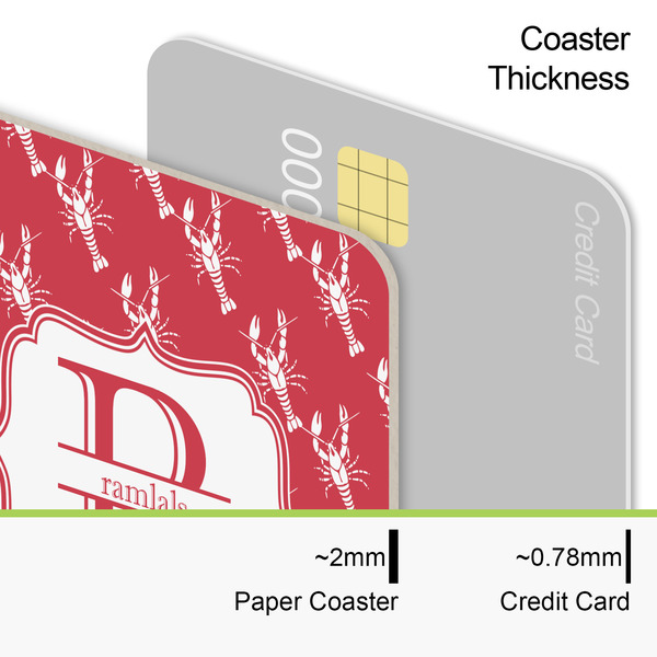 Crawfish Coaster Thickness