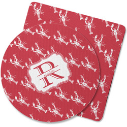 Crawfish Rubber Backed Coaster (Personalized)