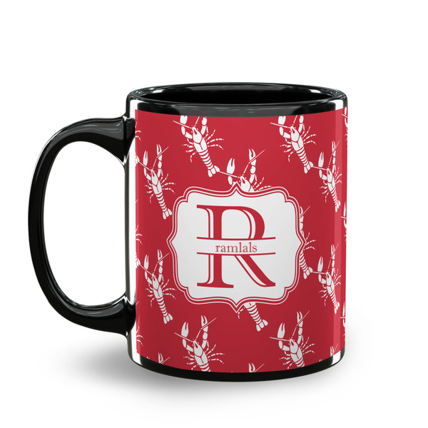Crawfish Coffee Mug - 11 oz - Black