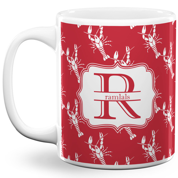 Custom Crawfish 11 Oz Coffee Mug - White (Personalized)