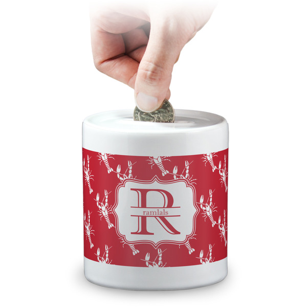 Custom Crawfish Coin Bank (Personalized)