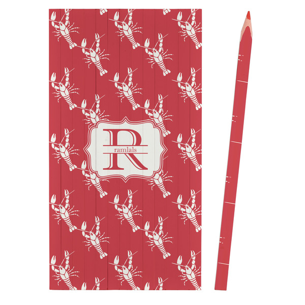 Crawfish Colored Pencils - Front View