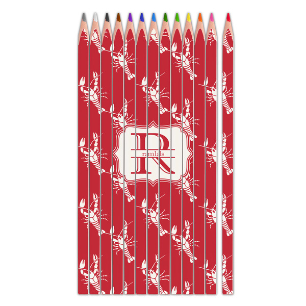 Custom Crawfish Colored Pencils (Personalized)