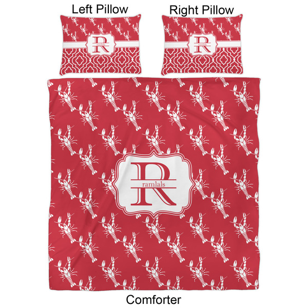 Crawfish Comforter Set - Queen - Approval