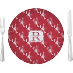 Crawfish 10" Glass Lunch / Dinner Plates - Single or Set (Personalized)