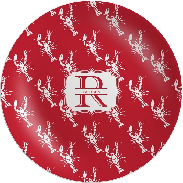 Custom Crawfish Melamine Plate (Personalized)