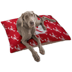 Crawfish Dog Bed - Large w/ Name and Initial