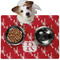 Crawfish Dog Food Mat - Medium LIFESTYLE