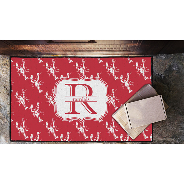 Crawfish Door Mat - LIFESTYLE (Lrg)