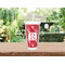 Crawfish Double Wall Tumbler with Straw Lifestyle