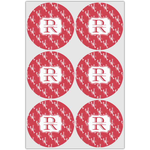 Crawfish Drink Topper - Large - Set of 6