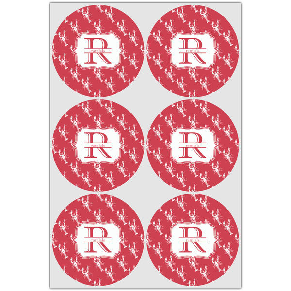 Crawfish Drink Topper - XLarge - Set of 6