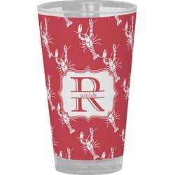 Crawfish Pint Glass - Full Color (Personalized)