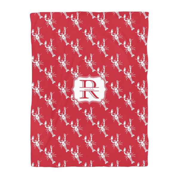 Crawfish Duvet Cover - Twin - Front