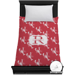 Crawfish Duvet Cover - Twin XL (Personalized)