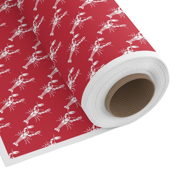 Custom Crawfish Fabric by the Yard - Spun Polyester Poplin