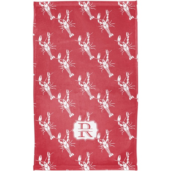 Crawfish Finger Tip Towel - Full View