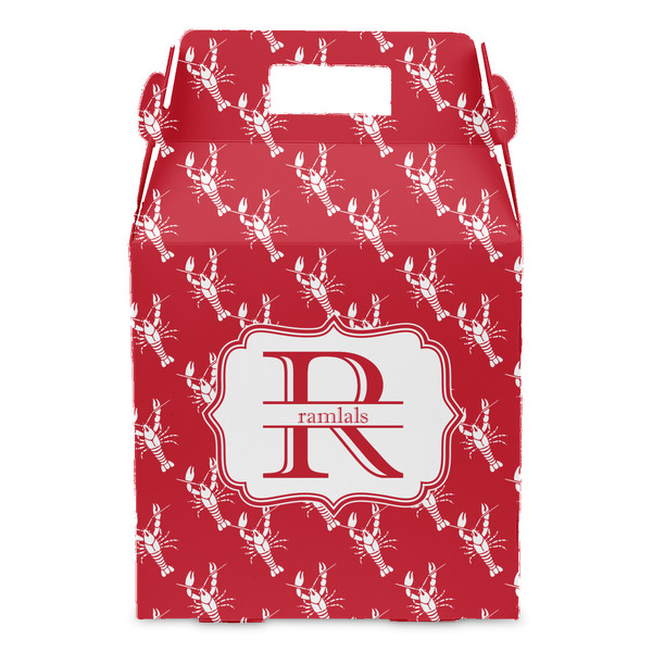 Crawfish Gable Favor Box - Front