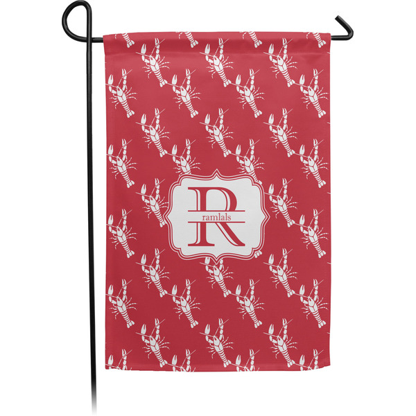 Custom Crawfish Garden Flag (Personalized)