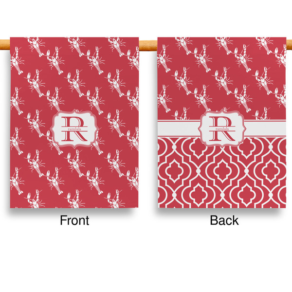 Crawfish Garden Flags - Large - Double Sided - APPROVAL